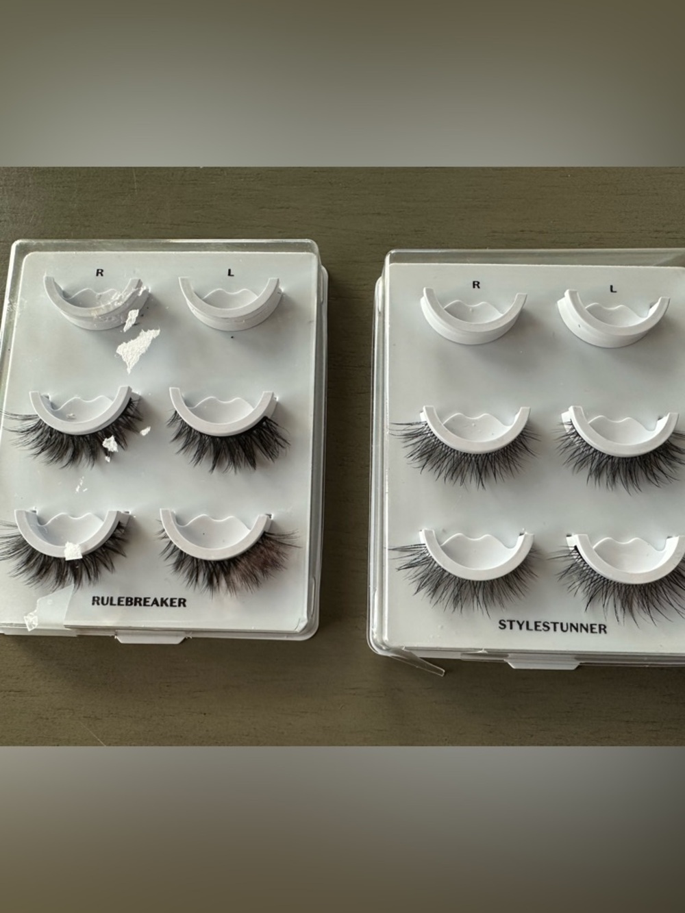 Lilly Lashes Self-Adhesive False Black Eyelashes  in Stylestunner & Rulebreaker